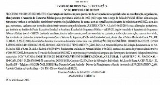 Concurso Polícia Militar do Ceará - banca definida