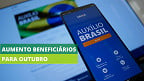 Presidente da Caixa confirma aumento de beneficiários do Auxílio Brasil para outubro