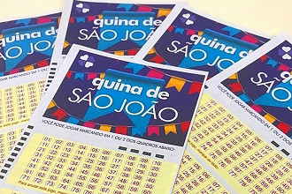 Cartelinhaa da Quina de São João. Créditos: Divulgação