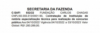 Concurso SEFAZ PE - Banca definida