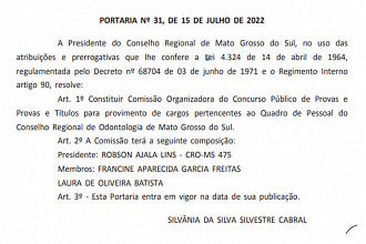 Concurso CRO-MS: Banca definida Concurso CRO-MS: Banca definida