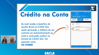 Código CR CONSIG no extrato indica o depósito do empréstimo consignado Código CR CONSIG no extrato indica o depósito do empréstimo consignado