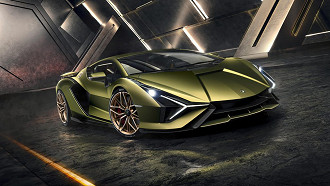 Uma Lamborghini Sian. Créditos: Divulgação/Lamborghini Uma Lamborghini Sian. Créditos: Divulgação/Lamborghini
