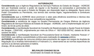 Concurso Agrese - Concurso autorizado Concurso Agrese - Concurso autorizado