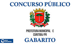 Gabarito do concurso de Curitiba-PR 2022 é divulgado pela UFPR; confira