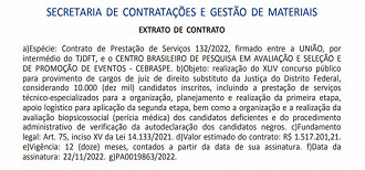 Concurso  TJDFT - Banca definida