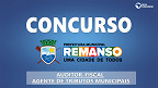 Prefeitura de Remanso-BA abre concurso em dois cargos