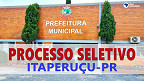 Processo Seletivo Prefeitura de Itaperuçu-PR 2023 - Edital e Inscrição