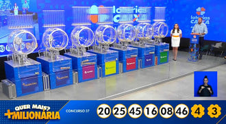 Resultado Concurso 37 da + Milionária. Fonte: Loterias CAIXA Resultado Concurso 37 da + Milionária. Fonte: Loterias CAIXA