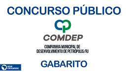 Concurso COMDEP Petrópolis-RJ 2023 tem gabarito divulgado