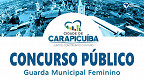 Concurso Prefeitura de Carapicuíba-SP 2023: Guarda Municipal Feminino