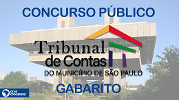 Gabarito do concurso TCM-SP 2023 é divulgado no Diário Oficial