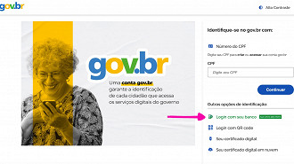Como recuperar conta GOV.BR com o seu banco.