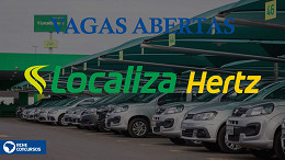 Localiza Hertz anuncia mais de 935 novas vagas de emprego para março de 2023