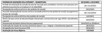 Novo cronograma do concurso público do IFPA - Reprodução