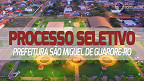 Processo Seletivo Prefeitura de São Miguel do Guaporé-RO 2023