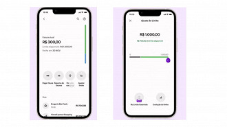 Nova ferramenta para aumentar limite do cartão Nubank estará disponível entre as configurações - Reprodução/Nu