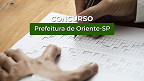 Concurso Prefeitura de Oriente-SP 2023: Edital publicado!