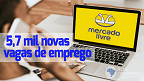 Mercado Livre contrata 5,7 mil novas vagas de emprego; saiba como se candidatar