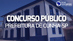 Prefeitura de Cunha-SP abre concurso para Auxiliar Administrativo