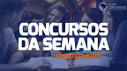 38 Concursos vão abrir inscrições para 3.517 vagas na semana de 12 de Junho