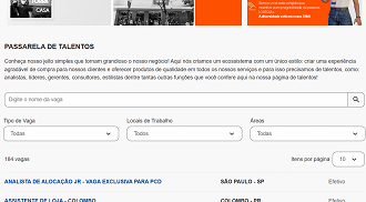 Rede Lojas Torra abre mais de 180 vagas de emprego - Reprodução/Gupy Rede Lojas Torra abre mais de 180 vagas de emprego - Reprodução/Gupy