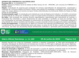 Concurso DPE/MS define banca examinadora e edital deve ser publicado em breve - Reprodução