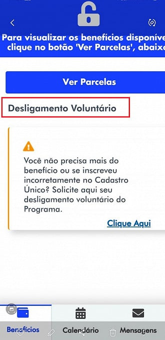 Aplicativo Bolsa Família permite desligamento voluntário do Cadúnico