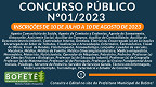 Concurso Prefeitura de Bofete-SP 2023