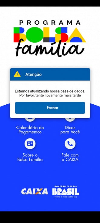 Aplicativo do Bolsa Família faz atualização da base de dados