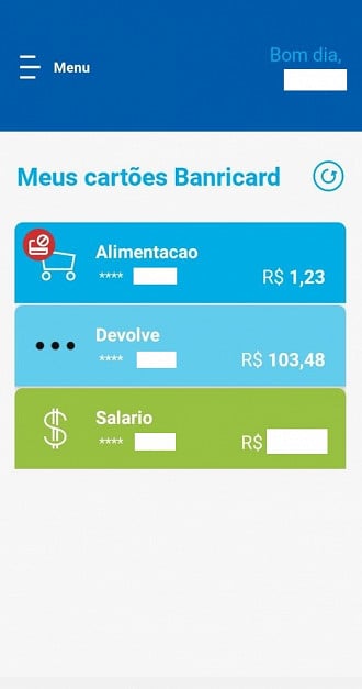 App BanriCard informa se o Devolve ICMS caiu na conta