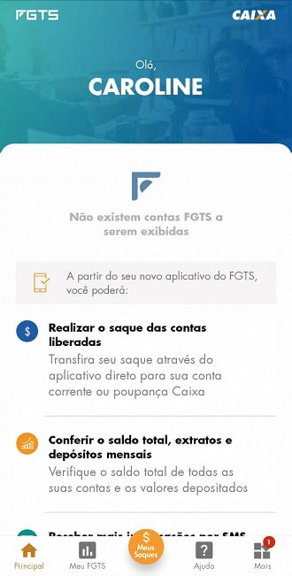 Conta sumiu do FGTS, como resolver?