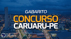 Gabarito Caruaru-PE 2023 sai pelo IBAM