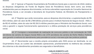 Concurso do INSS é esperado em 2024 - Créditos: Divulgação/DOU