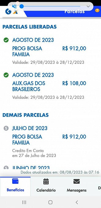 Vale Gás será de R$ 108 no mês de Agosto. Consulta já está disponível.