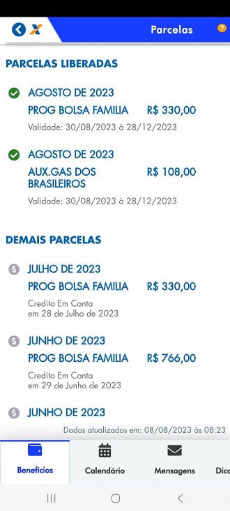 Portal Cidadão mostra valores do Bolsa Família e Vale Gás em agosto. Portal Cidadão mostra valores do Bolsa Família e Vale Gás em agosto.