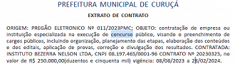 Prefeitura de Curuçá - PA terá novo concurso em breve. - Créditos: Reprodução/DOU.