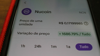 Nucoin chegou a valer R$ 0,23 em agosto, mas vem perdendo força