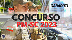 Gabarito Oficial PMSC 2023 para soldados sai pelo Cebraspe; veja respostas