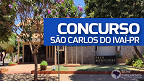 Concurso Prefeitura de São Carlos do Ivaí-PR 2023 - Edital e Inscrição
