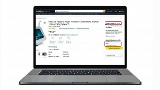 As informações sobre o produto são sempre transparentes. Créditos: Divulgação/Amazon As informações sobre o produto são sempre transparentes. Créditos: Divulgação/Amazon