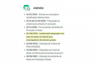 Calendário do FGTS Digital que começa a operar em janeiro de 2024
