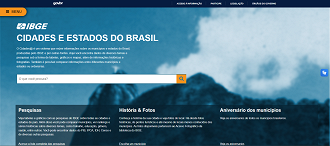 IBGE permite busca de dados sobre as cidades em site oficial - Créditos: Reprodução/Cidades@ IBGE.