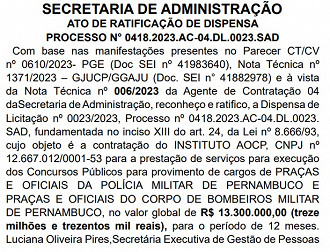 Concurso PM PE Soldado - Matemática 