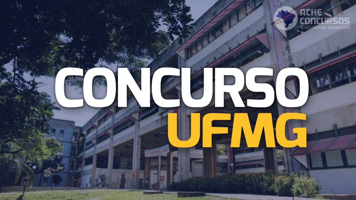 UFMG promove novo Concurso Público junto a Faculdade de Direito