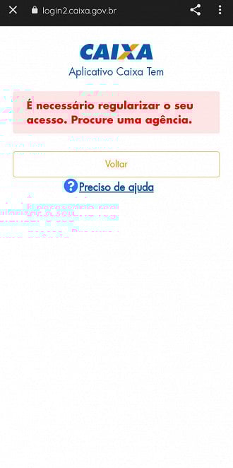 Não consegue entrar no Caixa Tem? Veja como regularizar o acesso da conta Não consegue entrar no Caixa Tem? Veja como regularizar o acesso da conta