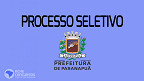 Processo Seletivo Prefeitura de Paranapuã-SP 2023