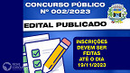 Concurso Prefeitura Ituverava-SP 2023 - Edital e Inscrição