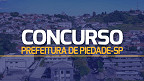 Concurso Prefeitura Piedade-SP 2023: Edital abre 12 vagas