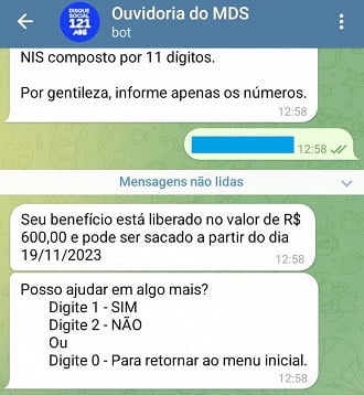 Ouvidoria do MDS informa qual o valor do Bolsa Família em novembro
